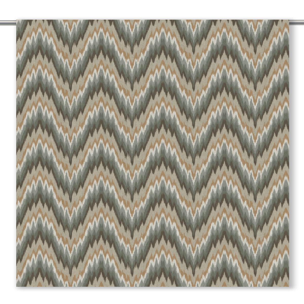 'Classic Forest' Fabric by the Yard (Beige/ Sage Gray)