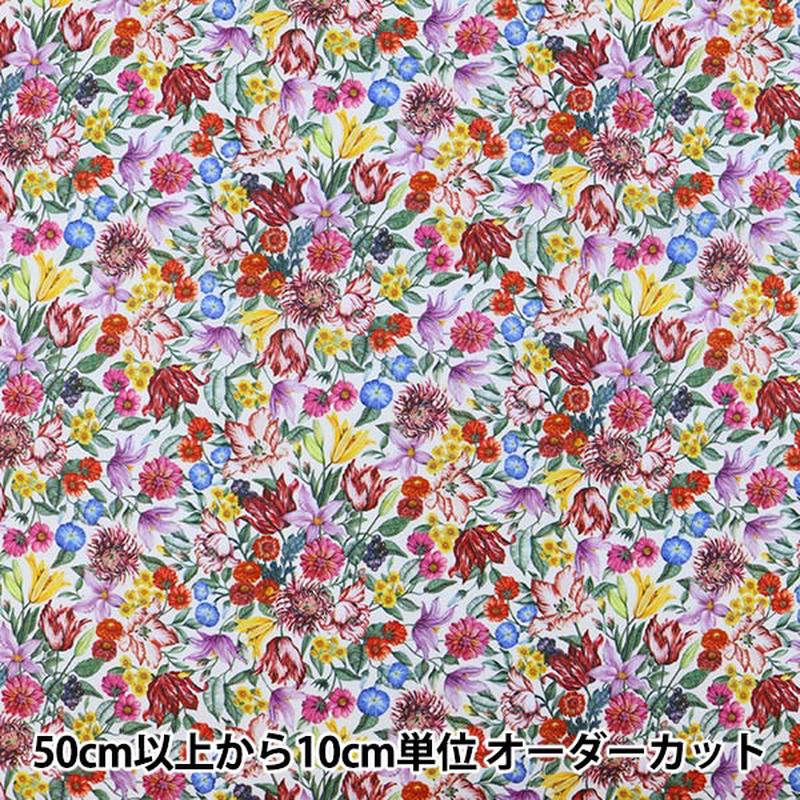 [From quantity 5] Fabric "Liberty Liberty Print Tana lawn Royal Garland 3631213-C" Liberty Japan