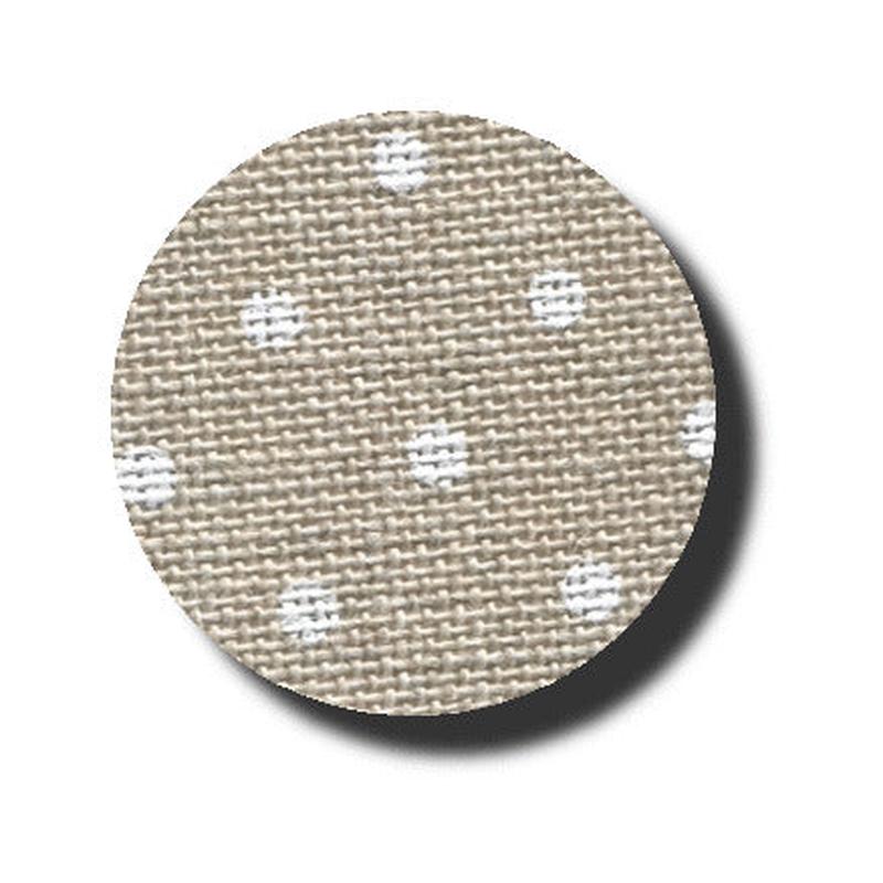 Zweigart | 32 ct. Petit Point Raw Natural / White Belfast Linen